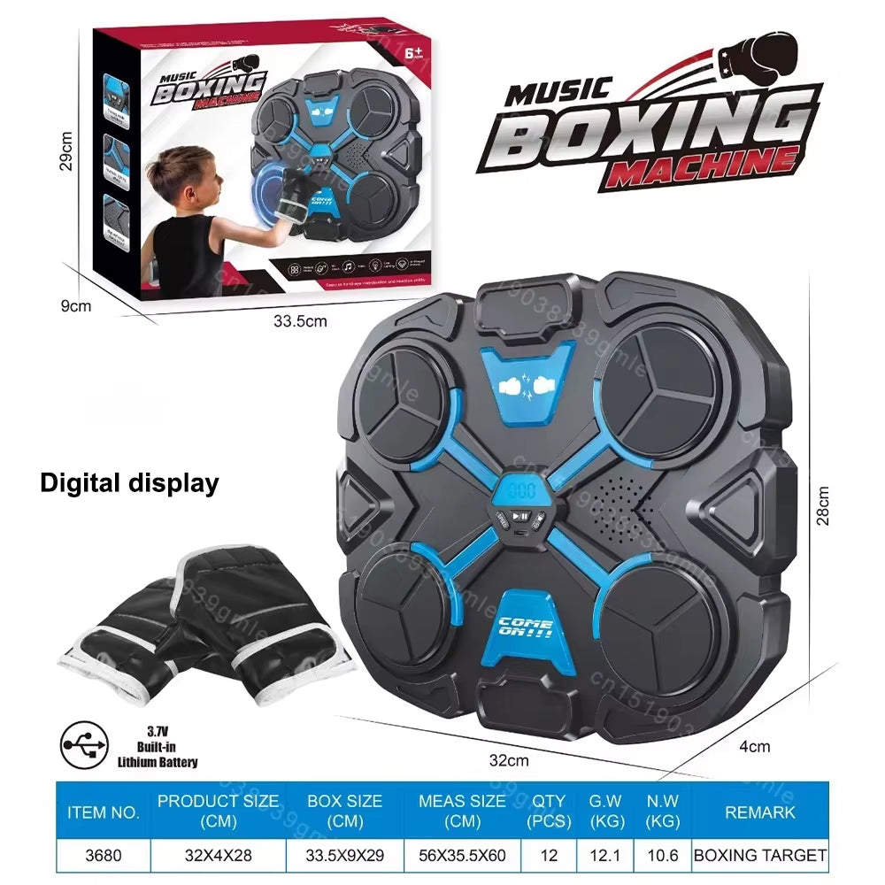 Smart Bluetooth Music Boxing Machine Decompression Fighting Fitness Home Boxing Wall Target Boxing Trainer Boxing Accessories