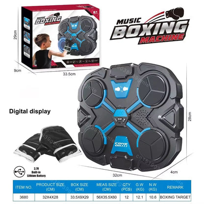 Smart Bluetooth Music Boxing Machine Decompression Fighting Fitness Home Boxing Wall Target Boxing Trainer Boxing Accessories